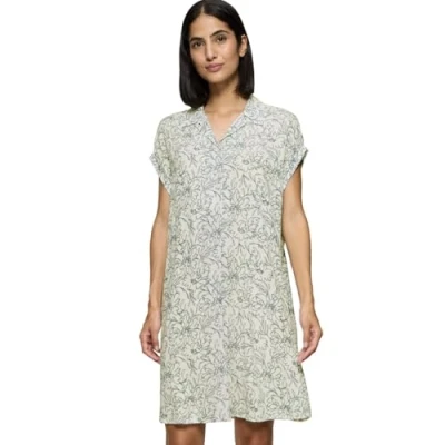 Afbeelding van Triumph dames Nachthemd met bloemenprint in de kleur Beige, maat: 36