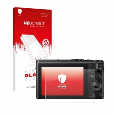 Afbeelding van upscreen Screenprotector voor Panasonic Lumix DMC LX15 Folie Beschermfolie Beschermglas transparant