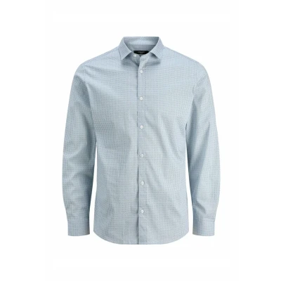 Afbeelding van Jack &amp; Jones Premium Overhemd, Heren, Maat: Large, Chambray blue