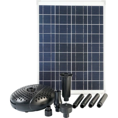Afbeelding van Ubbink SolarMax 2500 set met zonnepaneel en pomp