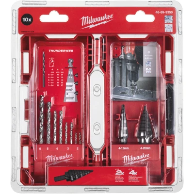 Afbeelding van Milwaukee Accessoires Step Drill / Th.Web Combo Set 48899350