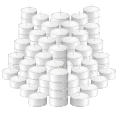 Afbeelding van Bolsius theelichten 4 uur (100 stuks)
