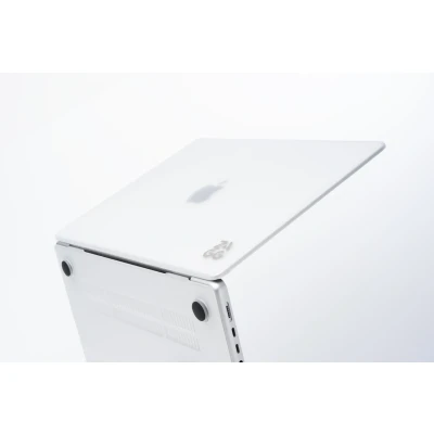 Afbeelding van ZAGG Hardshell Hoes Geschikt voor Apple Macbook Pro 16 Inch M3 (A2991) 2023 / M2 (A2780) M1 (A2485) 2021 Laptop Cover Transparant