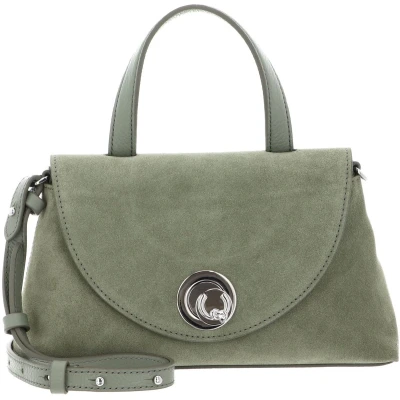 Afbeelding van COCCINELLE Leren handtas schoudertas Nikla Suede Bim Handbag Greenery groene