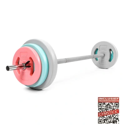 Afbeelding van Gymstick Vivid Pump Set 20 kg Met Online Trainingsvideo&#039;s