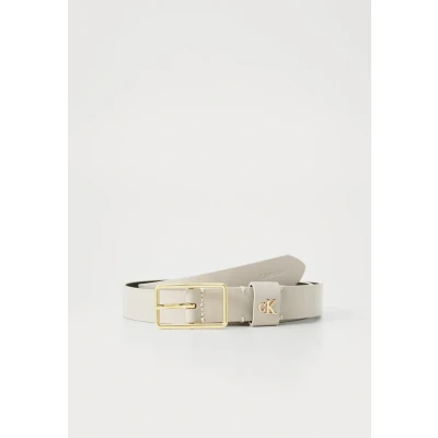 Afbeelding van Calvin Klein Classic Buckle Riem Chateau/light goldcoloured, Dames, Maat: 75, gold/coloured