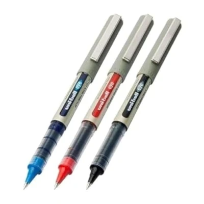 Afbeelding van uni ball EYE UB 157 GEMENGD PAKKET VAN 3 [1 x Zwart, 1 Blauw, Rood]