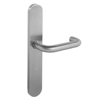 Afbeelding van Intersteel Deurkruk Rond op XL schild blind RVS