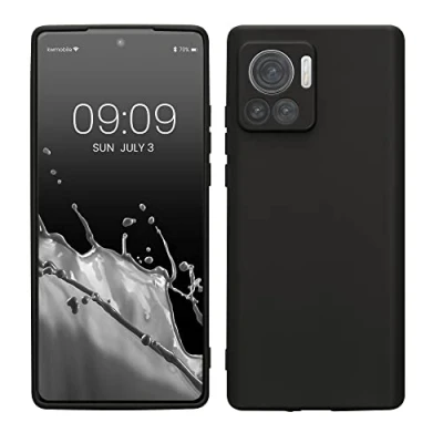 Afbeelding van kwmobile telefoonhoesje geschikt voor Motorola Edge 30 Ultra Hoesje smartphone Precisie camera uitsnede In mat zwart