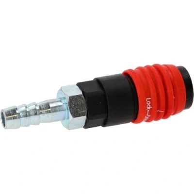 Afbeelding van 3 in 1 universele persluchtveiligheidskoppeling, 11 mm met slangtule KS Tools 999.9102