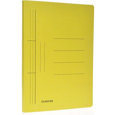 Afbeelding van Class&#039;ex hechtmap, ft 25 x 32 cm (voor A4), geel hechtmap