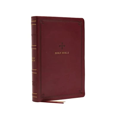 Afbeelding van NRSV, Catholic Bible, Standard Large Print, Leathersoft, Red, Comfort Print