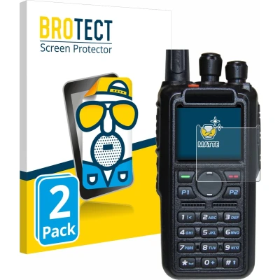 Afbeelding van BROTECT Screenprotector voor AnyTone AT D878UV Plus Folie Beschermfolie matte (2 Stuks)