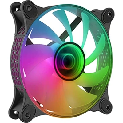 Afbeelding van Box ventilator Mars Gaming MF3D ARGB Zwart Ø 12 cm