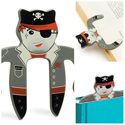 Afbeelding van Page Pals Bookmark Bookholder Holder Music Clip Paper Magazine, Cookbook Reading in Bed at Home Office, Desk, Kitchen Use Novelty Gift Idea