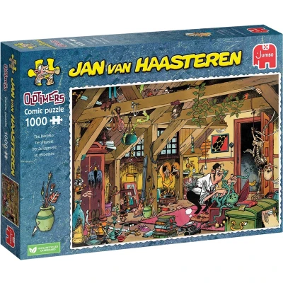 Afbeelding van Jan van Haasteren Oldtimers The Bachelor 1000 Stukjes