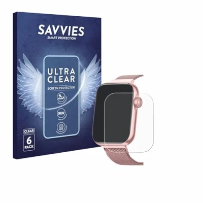 Afbeelding van Savvies Screenprotector voor Dekelife N G39 1.85&quot; Folie Beschermfolie transparant (6 Stuks)