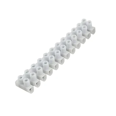 Afbeelding van UNITEC Lusterklem 10 stuks 12 polig tot 380 Volt bruikbaar 1,5 6,0 mm² transparant