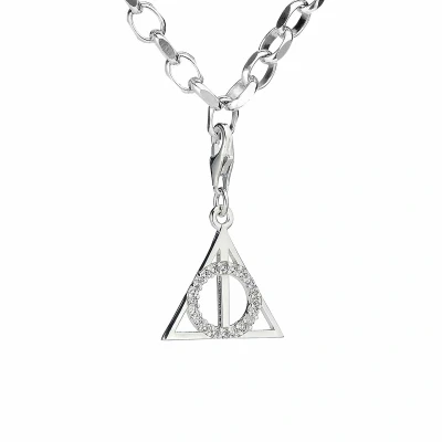 Afbeelding van Harry Potter Deathly Hallows Clip on Charm with Crystal Elements