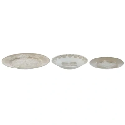 Afbeelding van Serviesset Home ESPRIT Blauw Beige Porselein 18 Onderdelen 27 x 2 cm