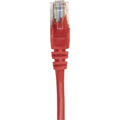 Afbeelding van Intellinet Netwerk Patchkabel, Cat5e, 0,25 m, CCA, U/UTP, PVC, Vergulde Contacten, Snagless Cat6A, S/FTP, Koper, LSOH 1 m Rood