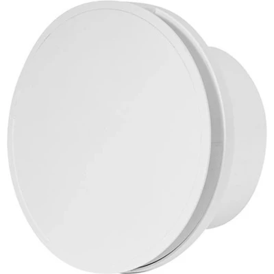 Afbeelding van Badkamerventilator 100 mm rond WIT met timer design EAT100T