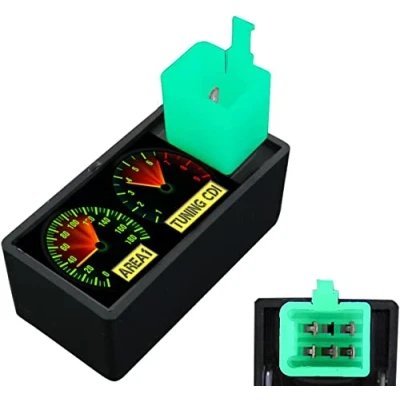 Afbeelding van Area1 Tuning CDI ontstekingseenheid open ongehinderd voor 50cc GY6 China 4 TAKT met 5 pins aansluiting. compatibel BT50 QT, BT49 AGM, Flex, Tech, Motorro.