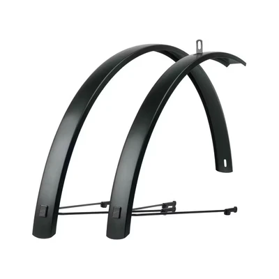 Afbeelding van SKS spatbordenset Edge 28 inch 56 mm aluminium zwart