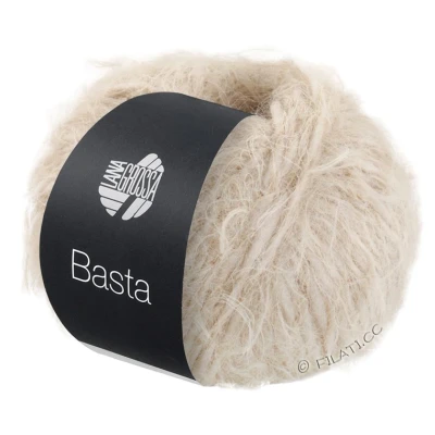 Afbeelding van LANA GROSSA Basta, garen in nepbontlook, los gedraaid van franjeffect en merinovezels, handbreigaren 50% scheerwol (merino) polyamide, 50 g wol voor breien haken, 100 m
