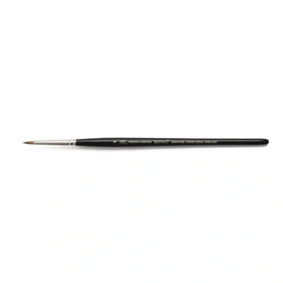 Afbeelding van Winsor &amp; Newton 5012003 aquarelpenseel serie 7, miniatuurpenseel, ronde penseel, korte steel, nr. 3 2,6 mm