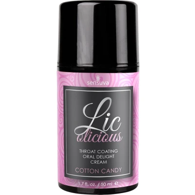 Afbeelding van Sensuva Lic o licious Oral Delight Creme Suikerspin 50 ml