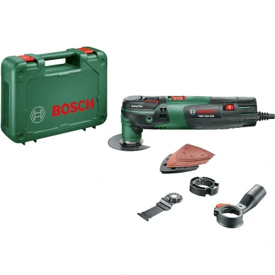 Afbeelding van Bosch PMF 250 CES Multitool Oscillerend Watt Inclusief 6 accessoires en kunststof koffer