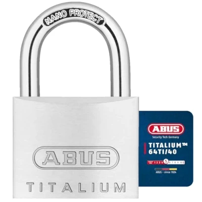 Afbeelding van ABUS 64ti/40 Titalium Padlock 40 mm Triple Pack