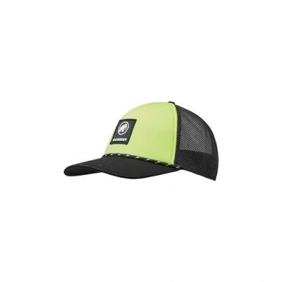 Afbeelding van Mammut Crag Cap Logo zwart neolien S M