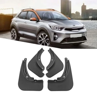 Afbeelding van Auto spatlappen,spatscherm spatlappen,wiel spatlappen waterdicht,voor Kia Stonic 2017 2023