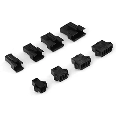Afbeelding van 200 stks connector SM connector, 2/3/4/5 pin mannelijke vrouwelijke draad jumper header behuizing kit