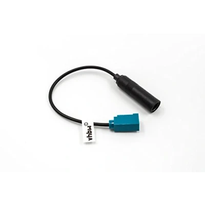 Afbeelding van Fakra Z (v) DIN auto antenne adapter kabel RG174 50 Ohm / zwart 0,15 meter