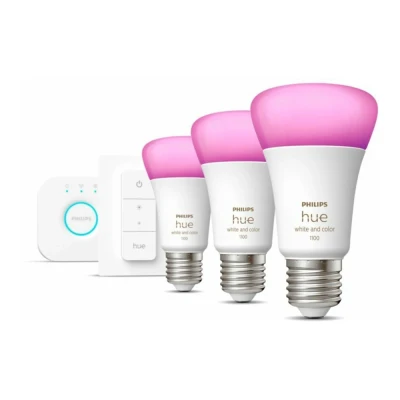 Afbeelding van Philips Hue White and Color Ambiance Starter Pack E27 1100lm