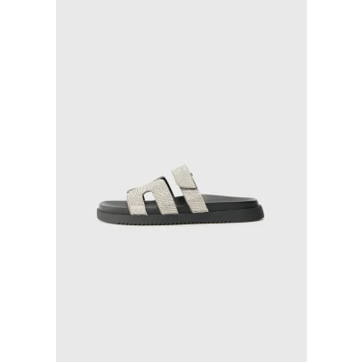 Afbeelding van Steve Madden Missile Sandalen, Dames, Maat: 36, Crystal Textiel