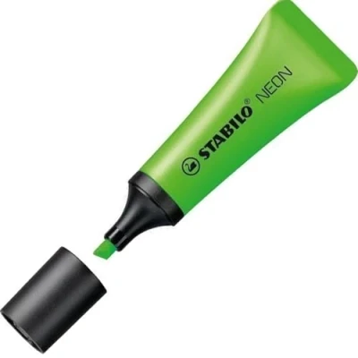 Afbeelding van STABILO NEON markeerstift, groen markeerstift
