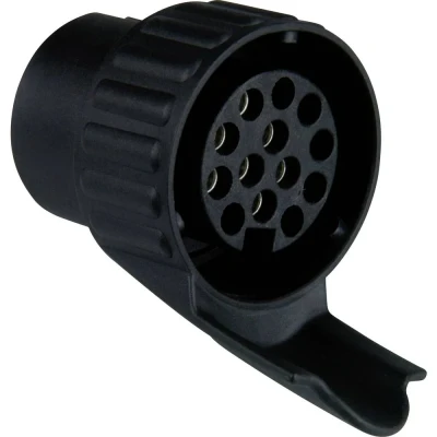 Afbeelding van IWH 010212 Aanhangeradapter [Stekkerdoos, 7 polig Stekker, 13 polig] Kunststof