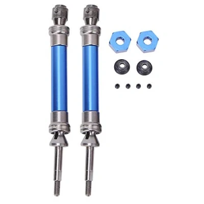 Afbeelding van RC Hinterradantriebswellensatz, 1/10 Metall CVD Getriebewelle passend für Traxxas Slash Car NSV775(Dunkelblau)