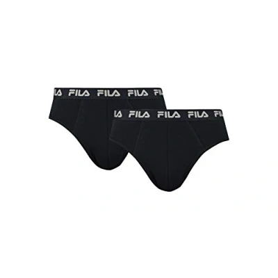 Afbeelding van FILA Heren slips 2 stuks FU5003/2 Man Brief 200 XXL, Zwart,