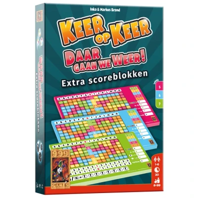 Afbeelding van Keer op Keer: Daar Gaan We Weer! Scoreblokken Level 5, 6, en 7 (NL)
