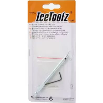 Afbeelding van IceToolz Spaaknippelsleutel hoge velg 10 cm zilver