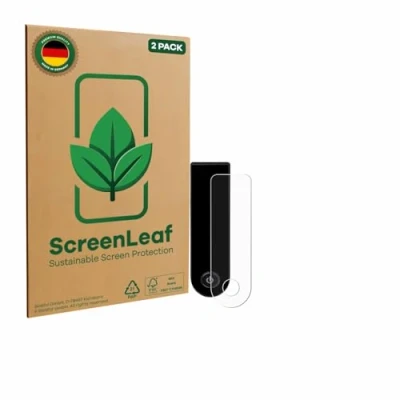 Afbeelding van ScreenLeaf Screenprotector voor Xiaomi Electric Scooter 5 Max Duurzame schermbescherming Folie Beschermfolie transparant (2 Stuks)