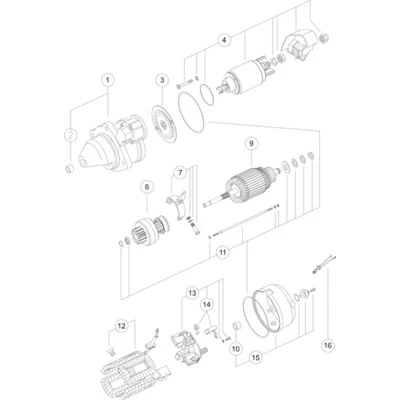 Afbeelding van Mahle Original Starter MS 277