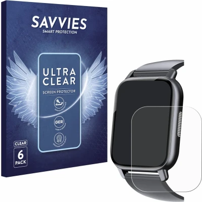 Afbeelding van Savvies Screenprotector voor Csasan Y6 1.85&quot; Folie Beschermfolie transparant (6 Stuks)