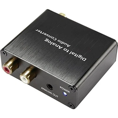 Afbeelding van SpeaKa Professional Audio Converter [Toslink, Digitale cinch Cinch, Jackplug] Unidirectioneel (uni) SP DAC TK/CK