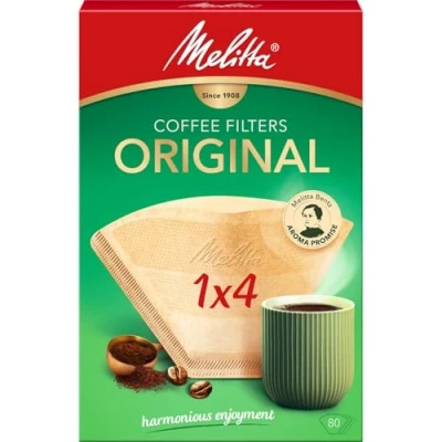 Afbeelding van Melitta Original koffiefilters 1x4 bruin